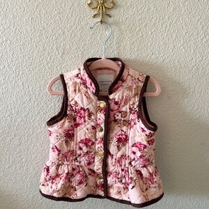 Janie and Jack Baby Girl Vest 12-18 months